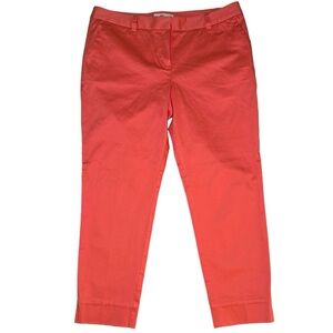 Women’s Vineyard Vines Regatta Cropped Pants Coral Size 10